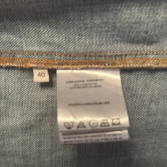 Stella McCartney Denim Baseball Shirt - Picture 3 of 4